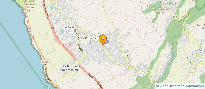localisation de l'entreprise SARL CSM à SAINT-LEU