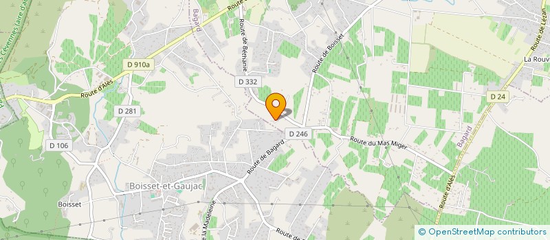 localisation de l'entreprise SARL CTL à BAGARD