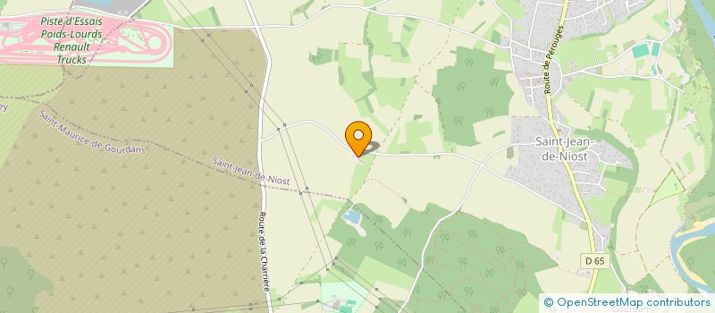 localisation de l'entreprise SARL CTRE EQUESTRE DE LA COMBE DU BION à SAINT-MAURICE-DE-GOURDANS