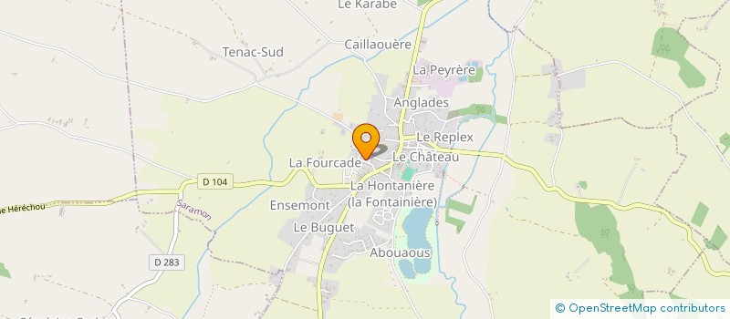 localisation de l'entreprise SARL CTRE REGIONALE HABITAT & TRAIT BOIS à CASTELNAU-BARBARENS