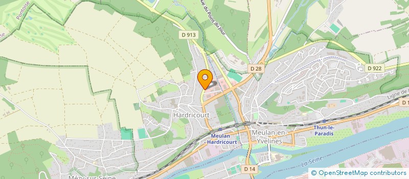 localisation de l'entreprise SARL CTS à HARDRICOURT