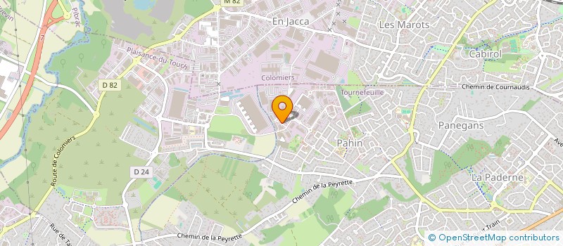 localisation de l'entreprise SARL CTT  TOURNEFEUILLE