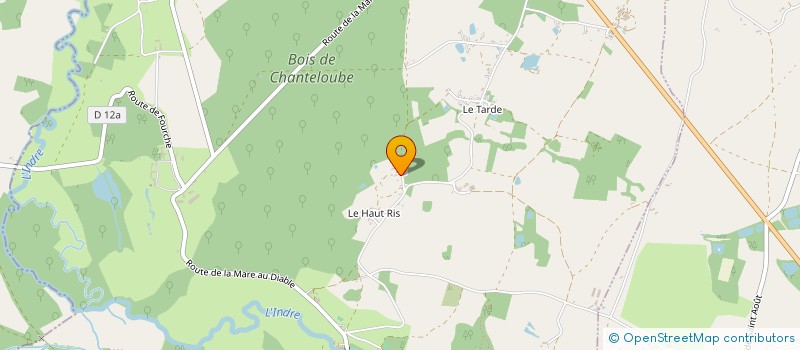 localisation de l'entreprise SARL CTVL36 à MERS-SUR-INDRE