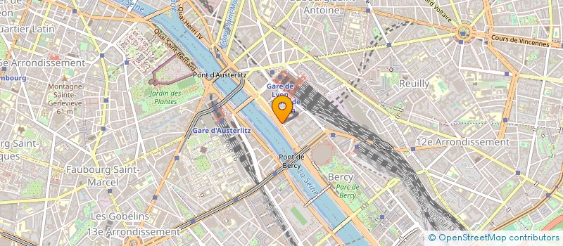 localisation de l'entreprise SARL CUBE RAPEE à PARIS