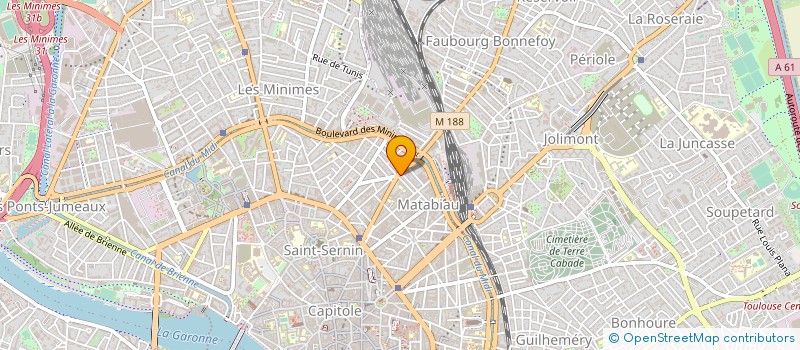 localisation de l'entreprise SARL CUISINES COULEURS à TOULOUSE