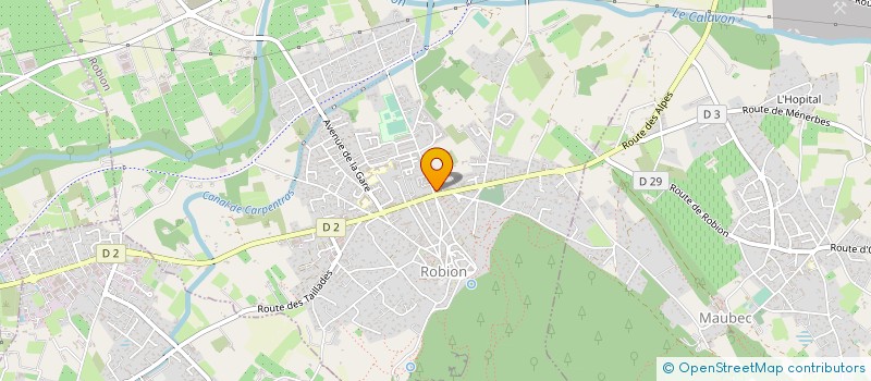 localisation de l'entreprise SARL CUISINES FABRE à ROBION