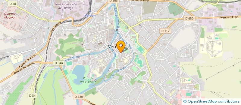 localisation de l'entreprise SARL CUISINES MAKHOTINE à VERDUN