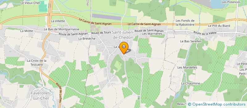 localisation de l'entreprise SARL CUISINIER à SAINT-JULIEN-DE-CHEDON