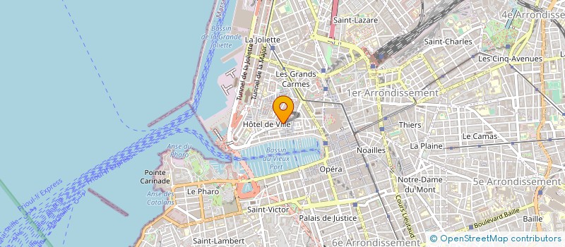 localisation de l'entreprise SARL CUP OF TEA  MARSEILLE