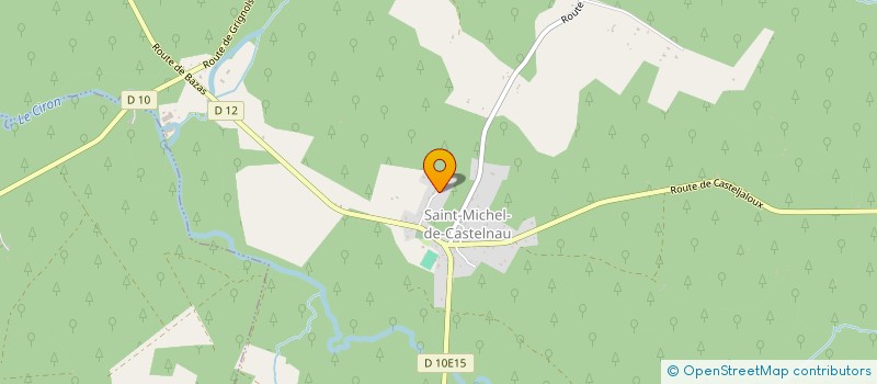 localisation de l'entreprise SARL CUSTOM HOUSE  SAINT-MICHEL-DE-CASTELNAU