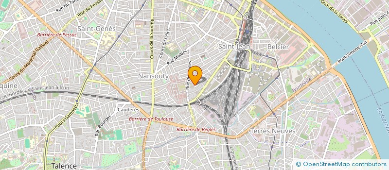 localisation de l'entreprise SARL CUTILLAS à BORDEAUX