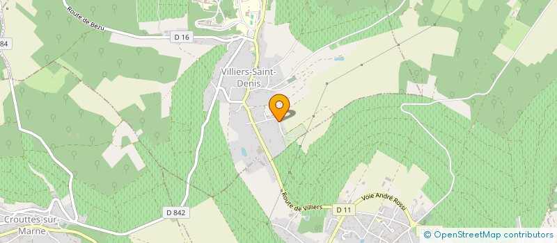 localisation de l'entreprise SARL CUVELE  VILLIERS-SAINT-DENIS