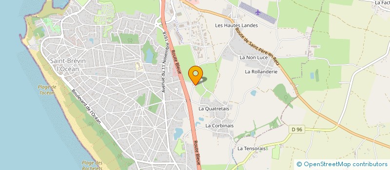 localisation de l'entreprise SARL CUZOU à SAINT-NAZAIRE