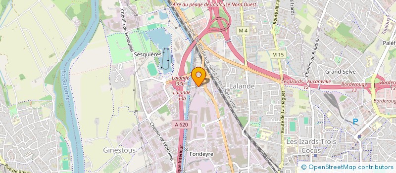 localisation de l'entreprise SARL CVLR  TOULOUSE