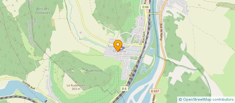 localisation de l'entreprise SARL CVM  NOVEANT-SUR-MOSELLE