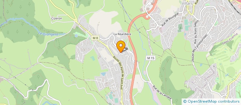 localisation de l'entreprise SARL CY2A  SAINT-GENEST-LERPT