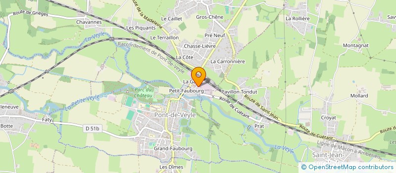 localisation de l'entreprise SARL CYBELLE  CROTTET