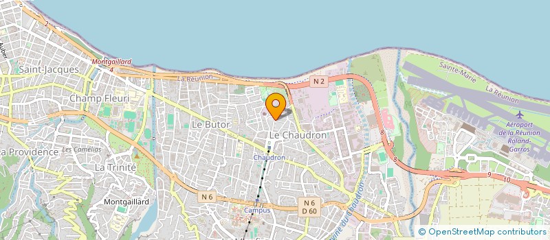 localisation de l'entreprise SARL CYBER RUCHE à SAINT-DENIS