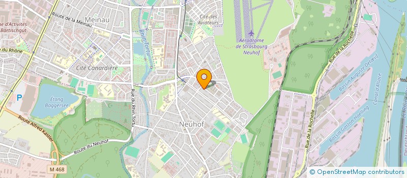 localisation de l'entreprise SARL CYBERCITE NEUHOF à STRASBOURG