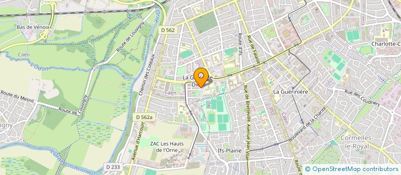 localisation de l'entreprise SARL CYM à CAEN