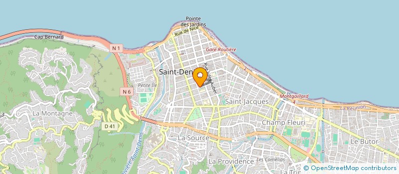 localisation de l'entreprise SARL CYNDI SOMARIA  SAINT-DENIS