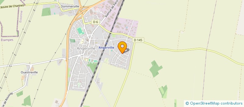 localisation de l'entreprise SARL CYNOP 6 SECURITE PRIVEE  ANGERVILLE