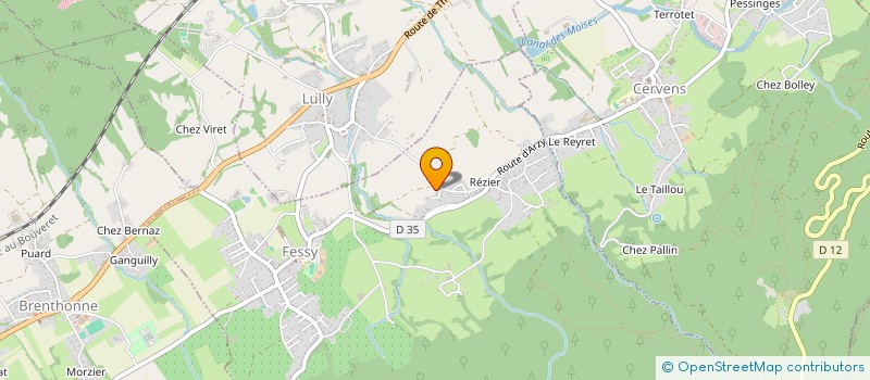 localisation de l'entreprise SARL CYP  MESSERY