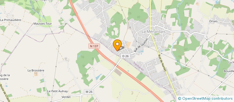 localisation de l'entreprise SARL CYRA44  TREILLIERES