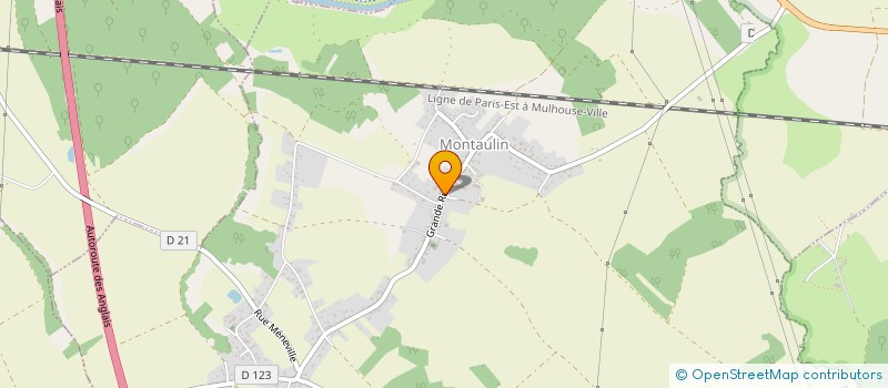 localisation de l'entreprise SARL CYRIL COIFFURE  COURTERANGES