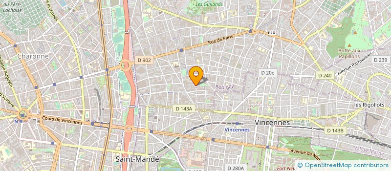 localisation de l'entreprise SARL CYRIL PRODUCTIONS à MONTREUIL
