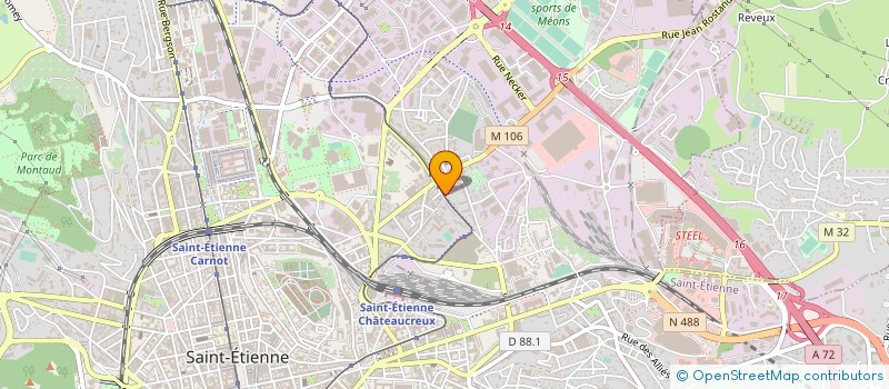 localisation de l'entreprise SARL CZE HABITAT à SAINT-ETIENNE