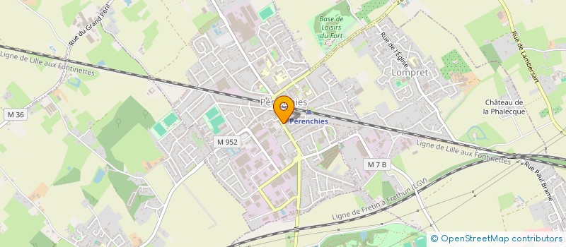 localisation de l'entreprise SARL CZWOJDA GAELLE  PERENCHIES