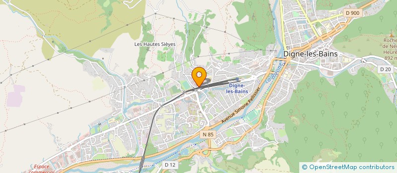 localisation de l'entreprise SARL D'ABATTAGE ET DE DECOUPE DU PAYS DIGNOIS à DIGNE-LES-BAINS