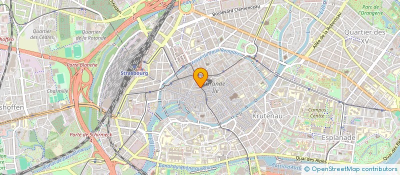 localisation de l'entreprise SARL D ALBERTO à STRASBOURG