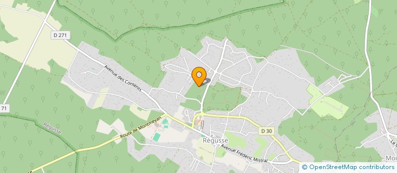 localisation de l'entreprise SARL D'ALEO TRAITEUR à REGUSSE