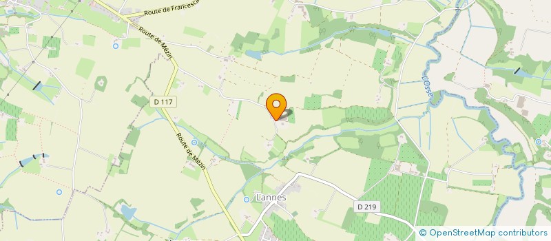 localisation de l'entreprise SARL D'AON  LANNES