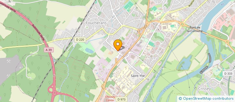 localisation de l'entreprise SARL D.B.D.L.  FOUCHERANS