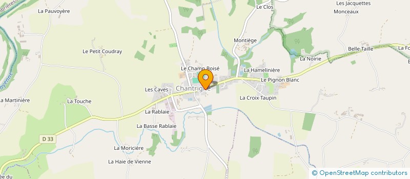 localisation de l'entreprise SARL D. BARON  AMBRIERES-LES-VALLEES