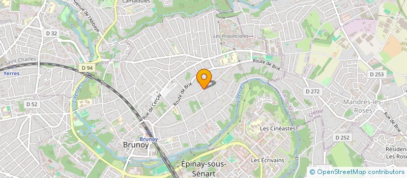 localisation de l'entreprise SARL D C G à BRUNOY