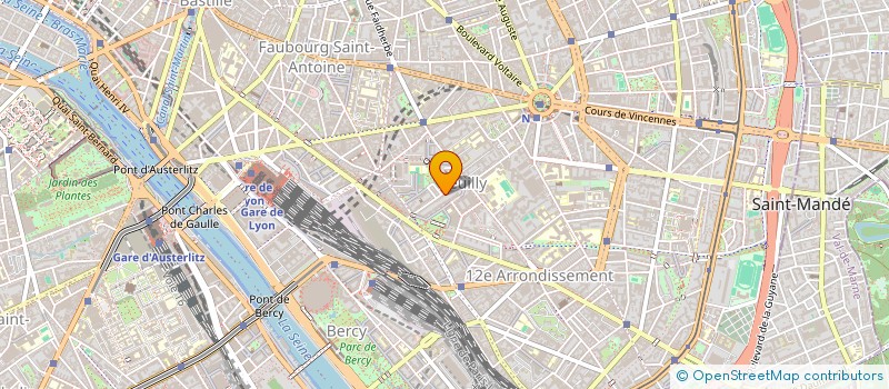 localisation de l'entreprise SARL D.C.I  PARIS