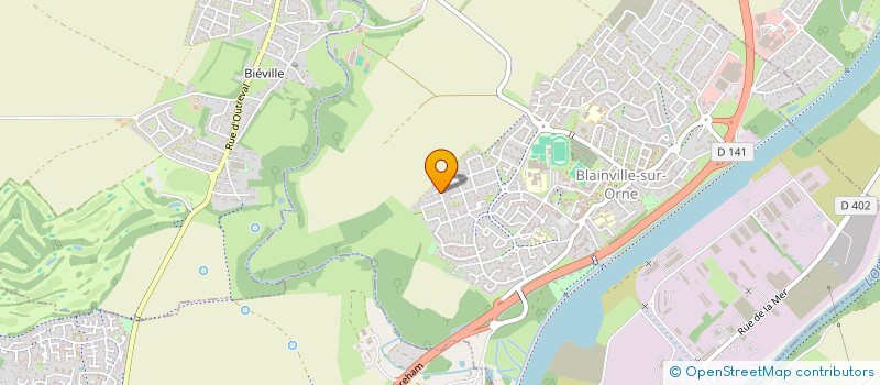 localisation de l'entreprise SARL D.D.C.RAVALEMENT  BLAINVILLE-SUR-ORNE