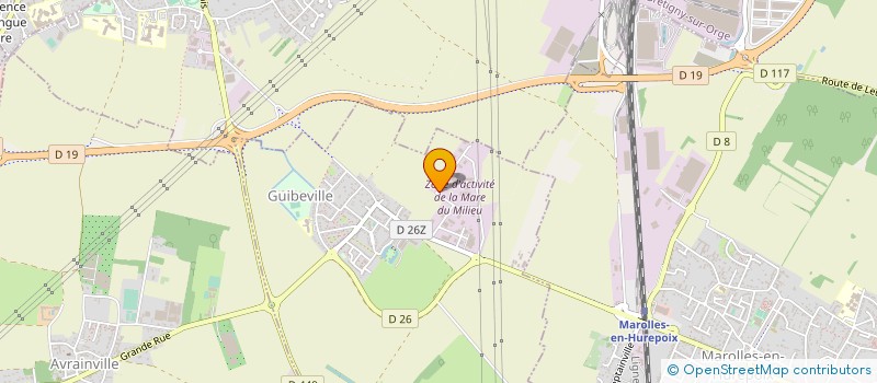 localisation de l'entreprise SARL D DEMAN à GUIBEVILLE