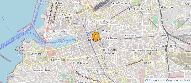 localisation de l'entreprise SARL D.E.P. MARSEILLE à MARSEILLE