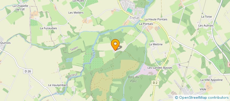 localisation de l'entreprise SARL D E S C à QUEVERT