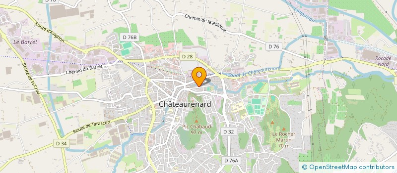localisation de l'entreprise SARL D. ET M. ROLLI à CHATEAURENARD