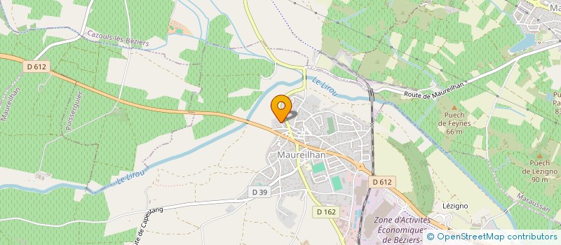 localisation de l'entreprise SARL D EXPL DES ETS MICHEL à MAUREILHAN