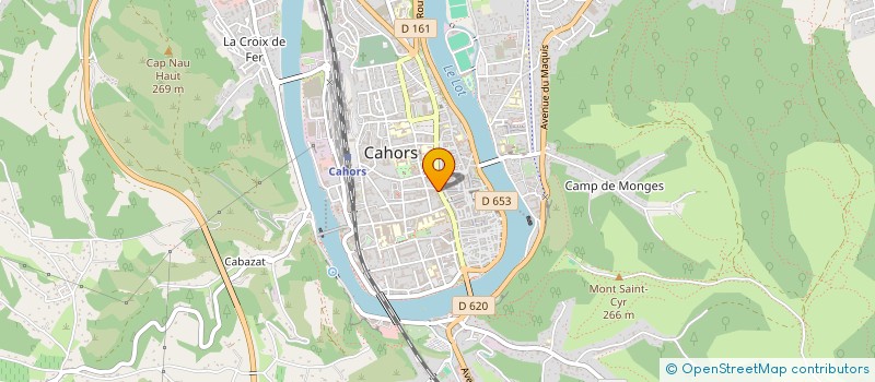 localisation de l'entreprise SARL D'EXPLOIT DU GRAND CAFE TIVOLI  CAHORS