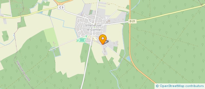 localisation de l'entreprise SARL D EXPLOITATION ADMENT à VILLENEUVE-LE-COMTE