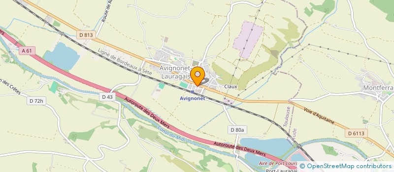 localisation de l'entreprise SARL D'EXPLOITATION BOISSY ET FILS à AVIGNONET-LAURAGAIS