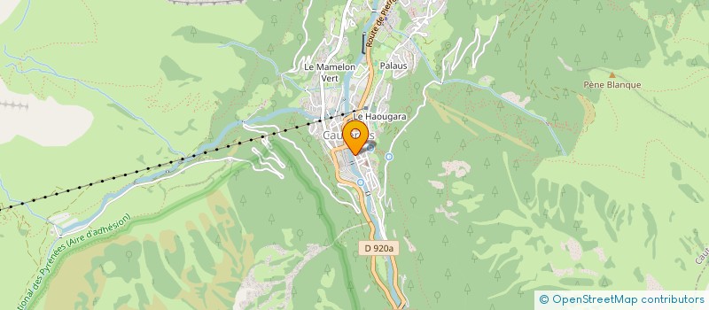 localisation de l'entreprise SARL D'EXPLOITATION DE LA PATISSERIE LAFON GILLES à CAUTERETS